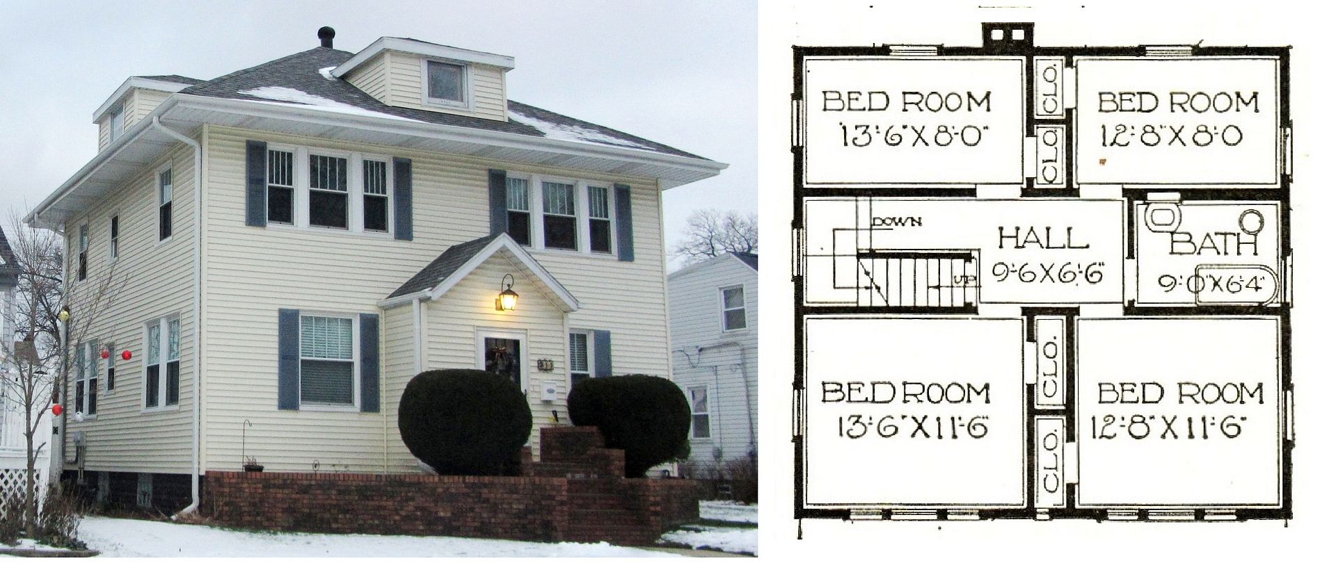 And a Hillrose in Griffith, Indiana! Sears Modern Homes